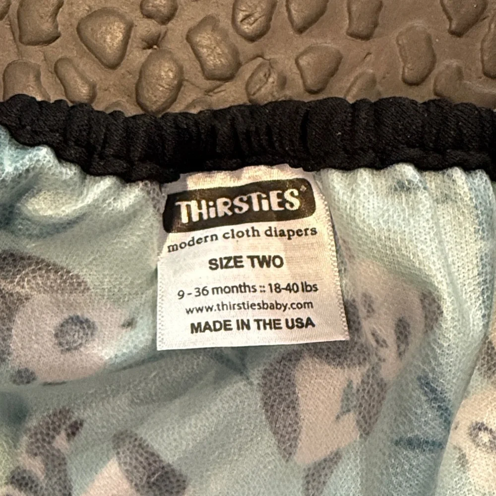 Thirsties Duo Wrap Size Two in Pandamonium